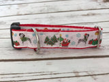 Dalmatian Christmas Themed Dog Collar - Custom Dog Collars