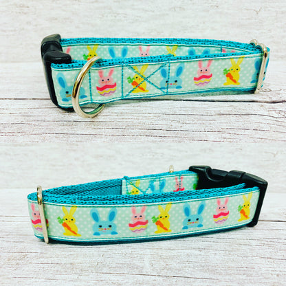 Easter Bunny Dog Collar - View 3 | Dottie's Pet Boutique