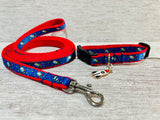 Rocket Space Puppy/Dog Collar