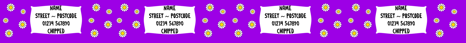 Personalised Dogs Name Custom Text Dog Collar - View 9 | Dottie's Pet Boutique