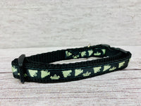 Halloween Ghosts Kitten/Cat Collar