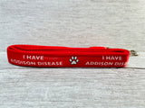 Addison Disease Dog Collar - Any Colour
