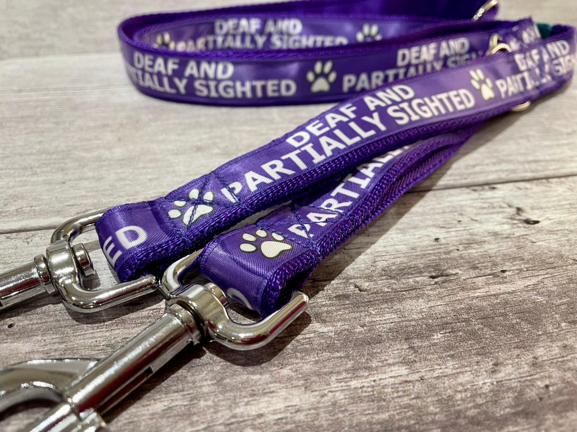 Deaf & Partially Sighted Blind Alert Dog Collar - View 3 | Dottie's Pet Boutique