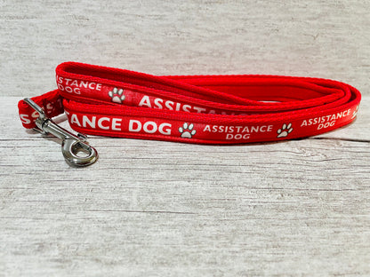 Assistance Dog Ribbon Dog Lead/Leash - View 3