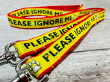 Please Ignore Dog Ribbon Lead/Leash