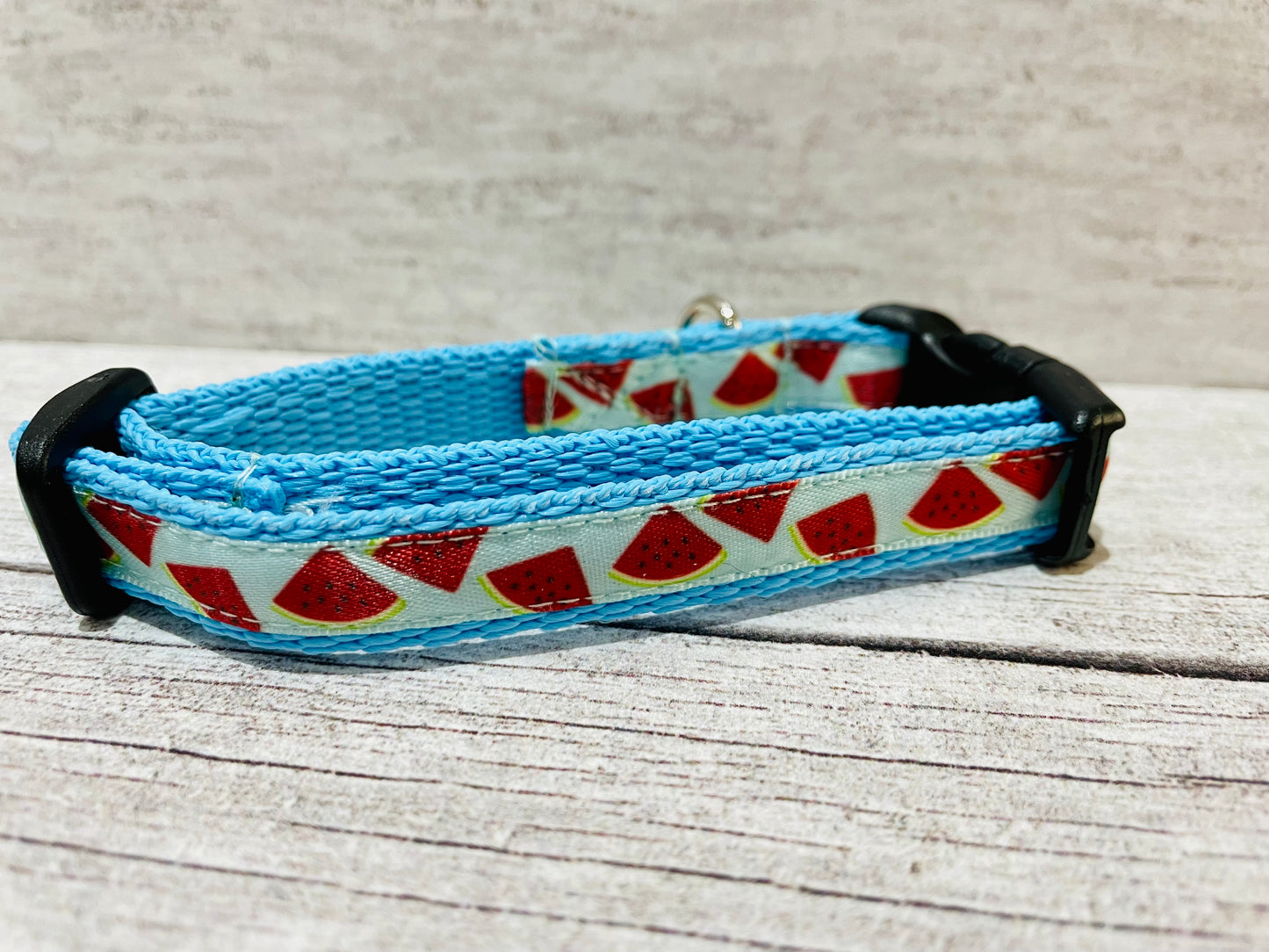 Watermelon Inspired Cat Collar - View 14 | Dottie's Pet Boutique