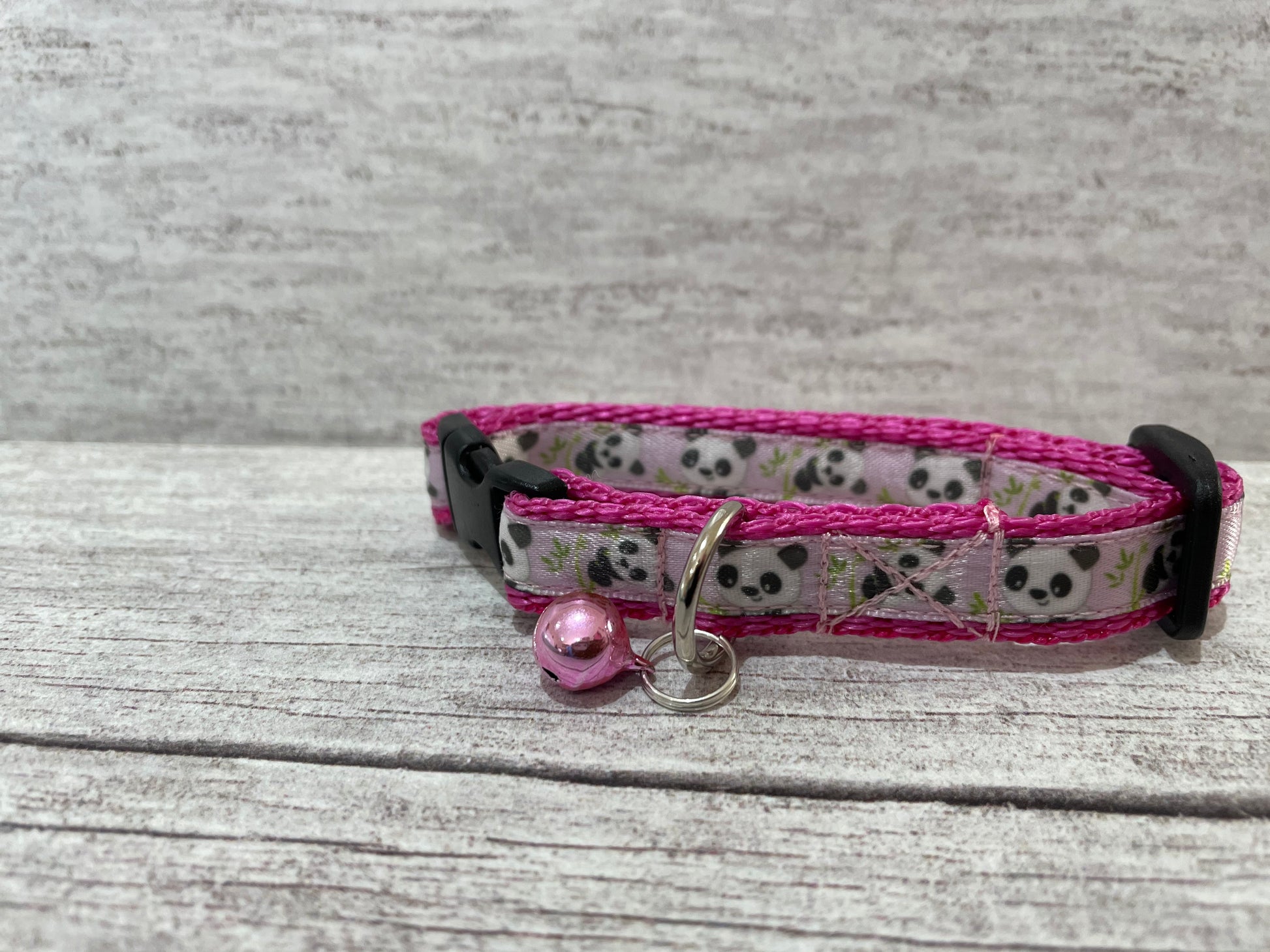 Panda Inspired Cat Collar - View 2 | Dottie's Pet Boutique