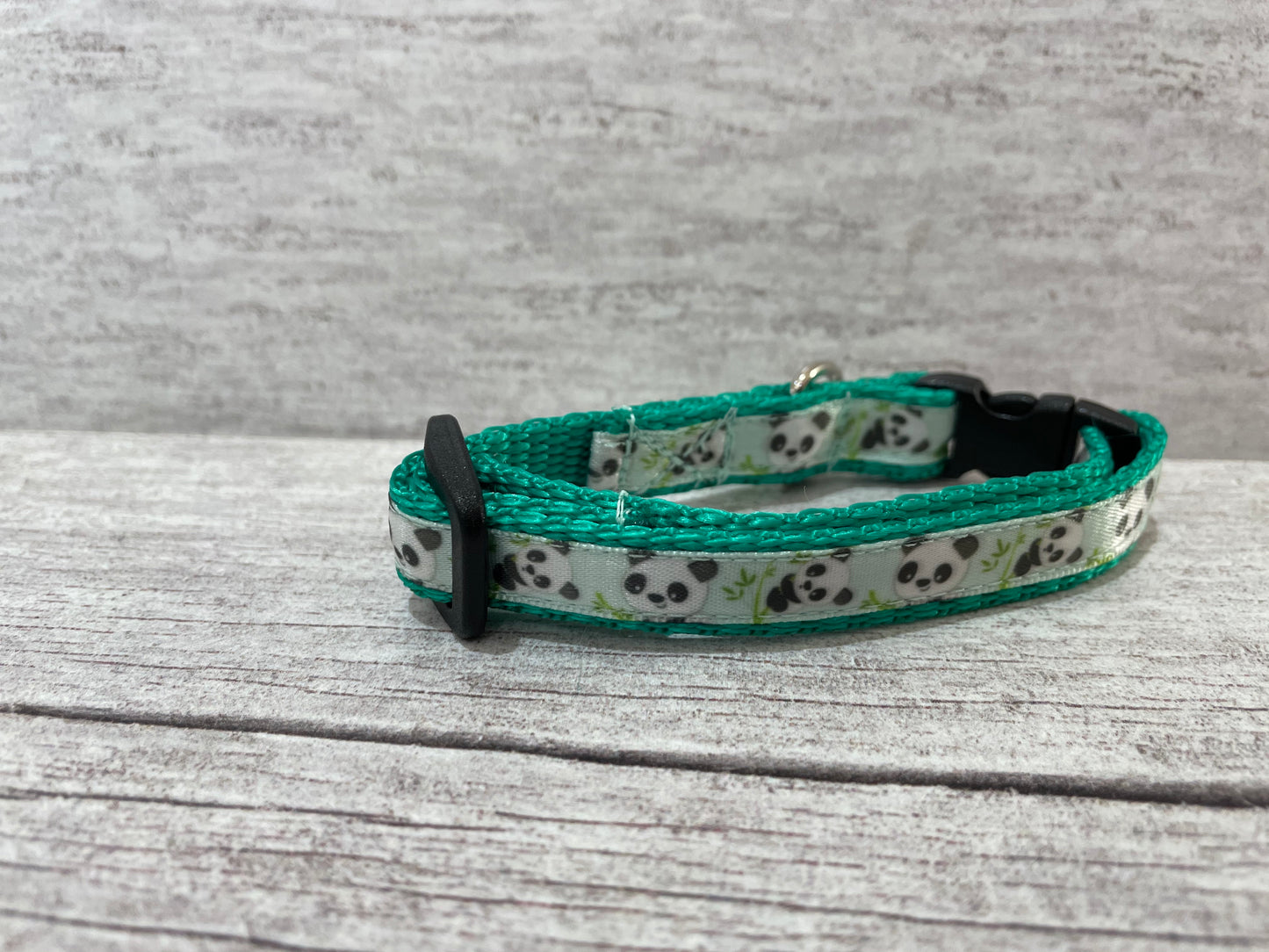 Panda Inspired Cat Collar - View 5 | Dottie's Pet Boutique