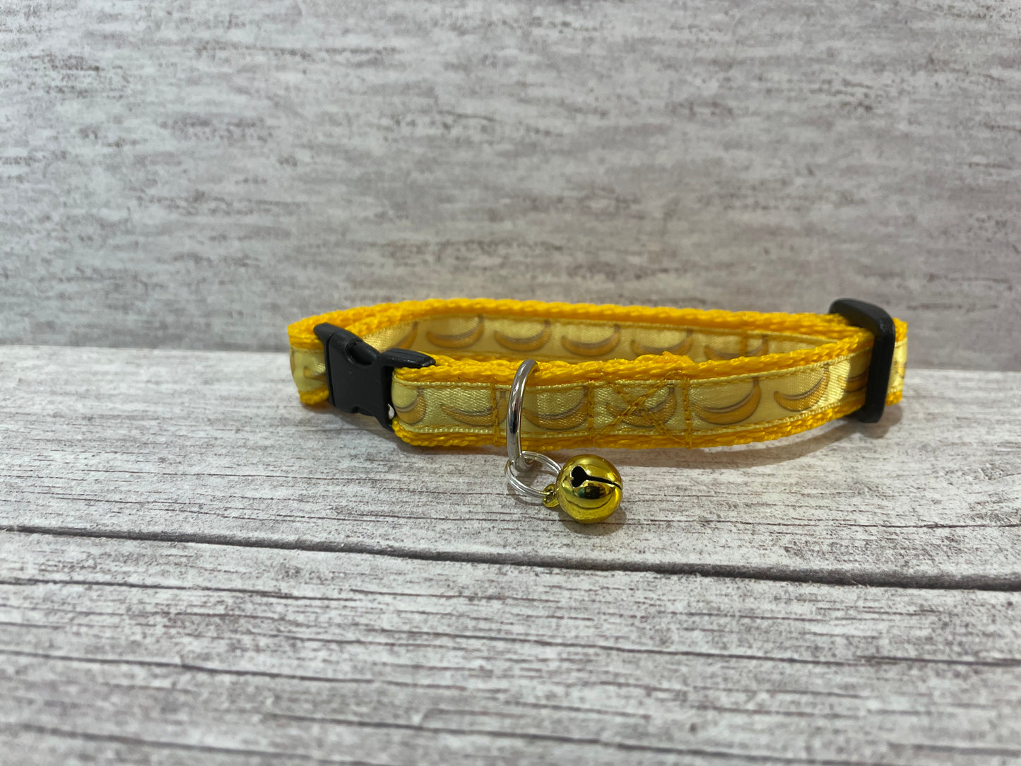 Banana Puppy/Small Dog Collar - View 3 | Dottie's Pet Boutique