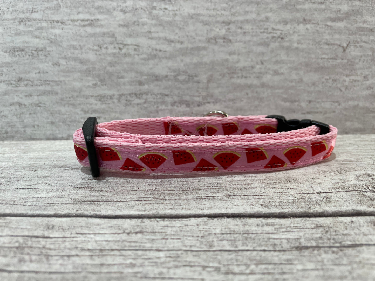 Watermelon Inspired Cat Collar - View 4 | Dottie's Pet Boutique