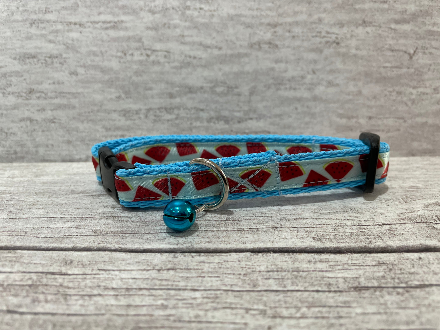 Watermelon Puppy/Small Dog Collar - View 5 | Dottie's Pet Boutique