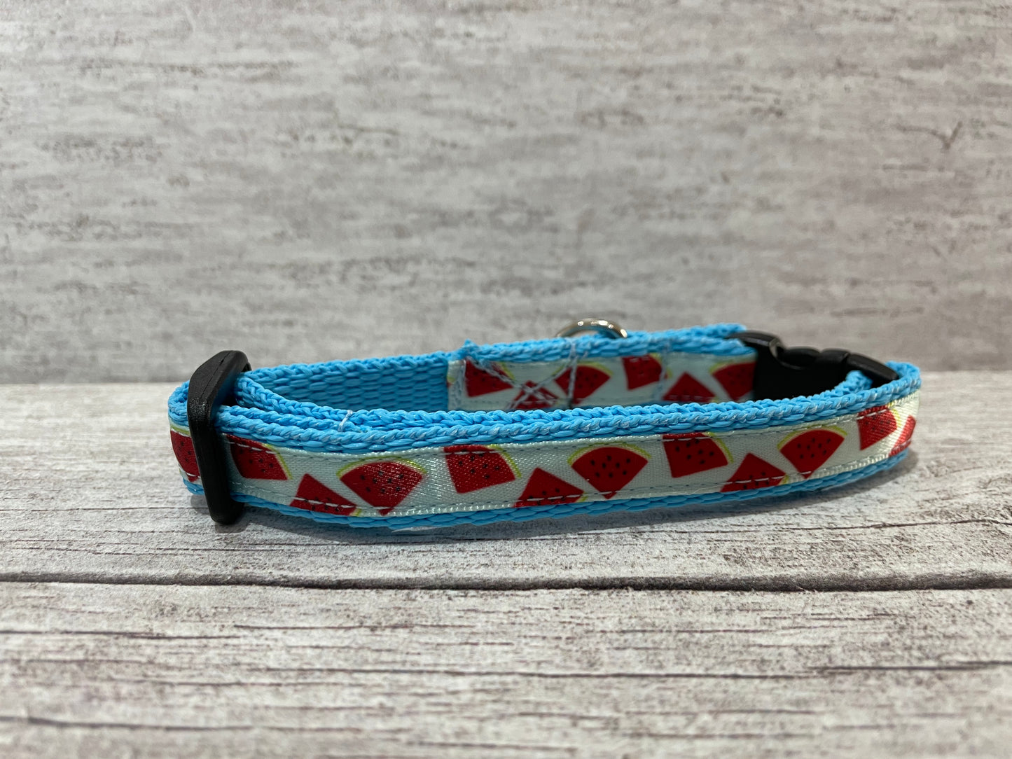 Watermelon Inspired Cat Collar - View 6 | Dottie's Pet Boutique