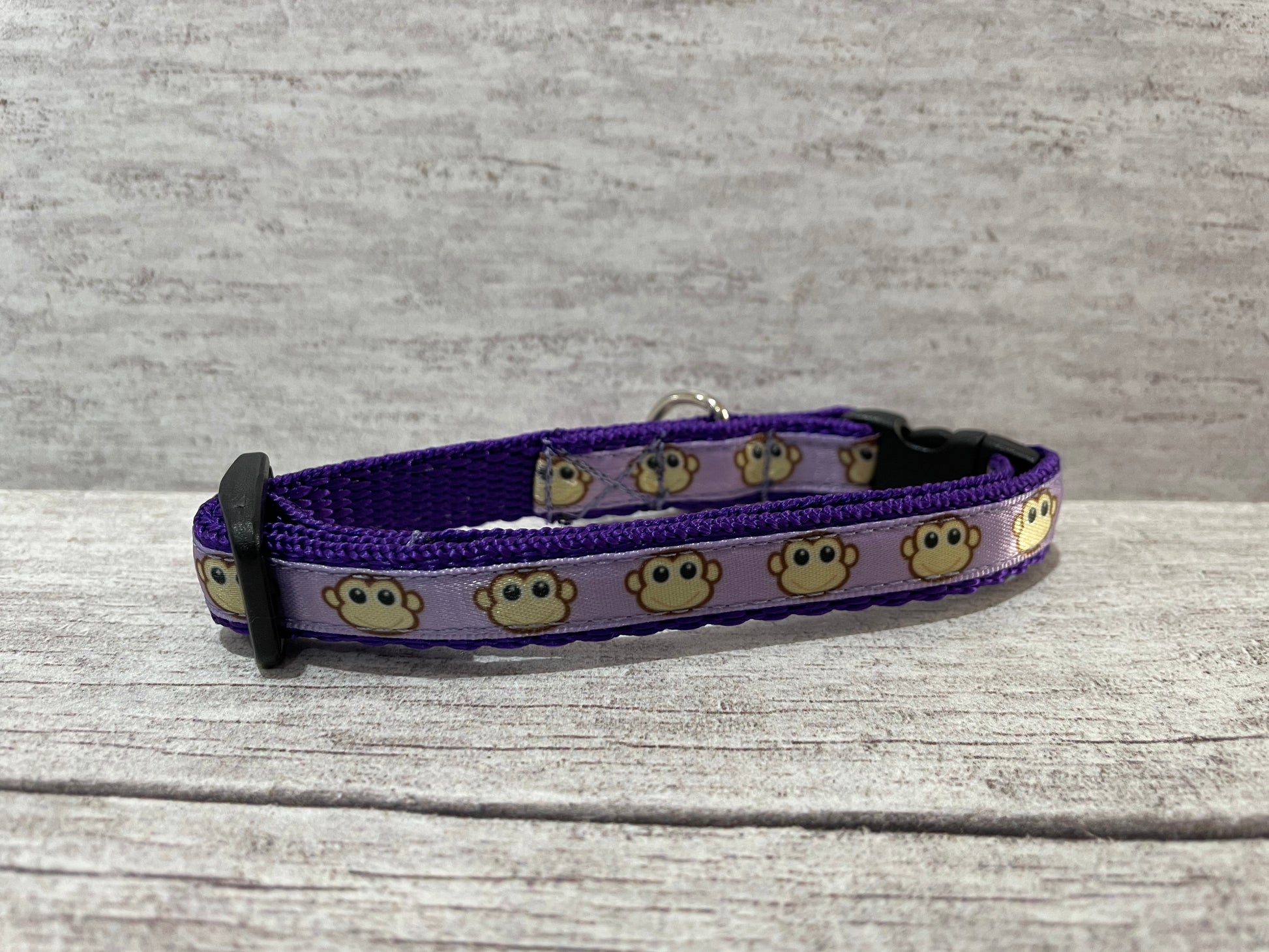 Monkey Face Inspired Cat Collar - View 4 | Dottie's Pet Boutique