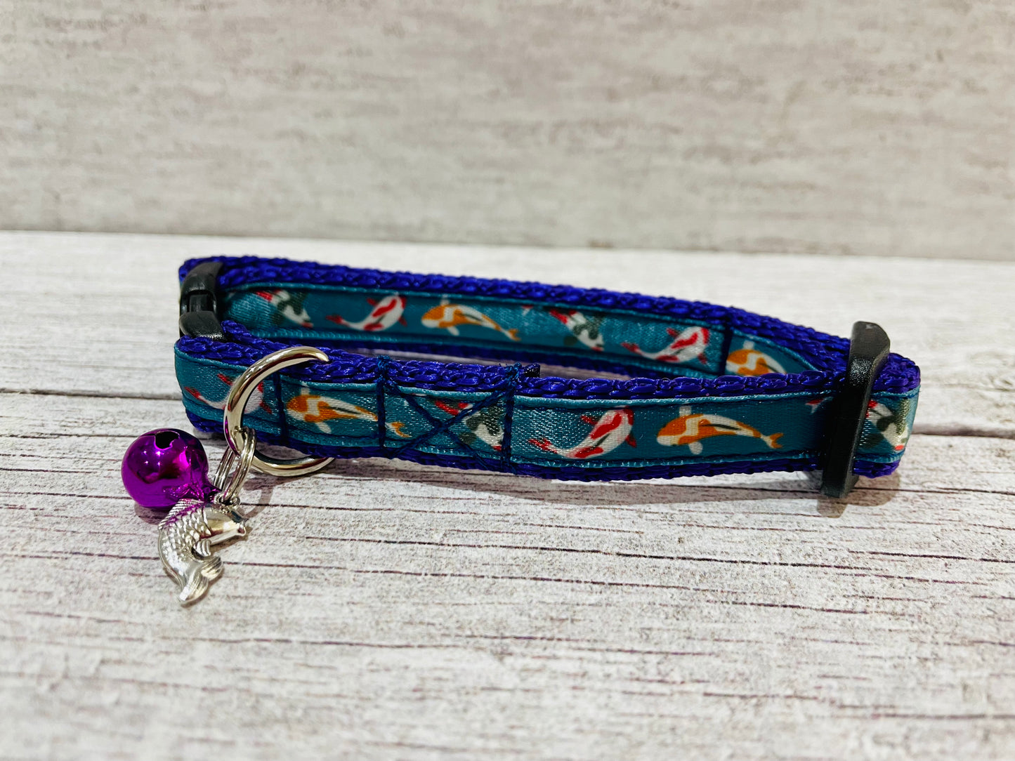 Koi Fish Cat Collar - View 5 | Dottie's Pet Boutique