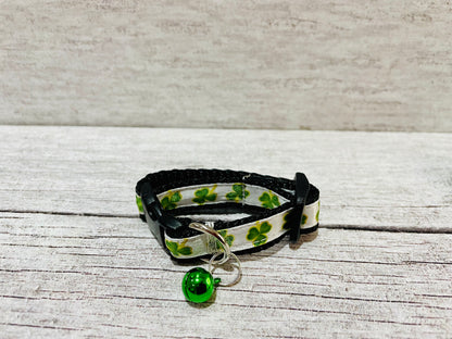 Clover Shamrock Cat Collar - View 4 | Dottie's Pet Boutique