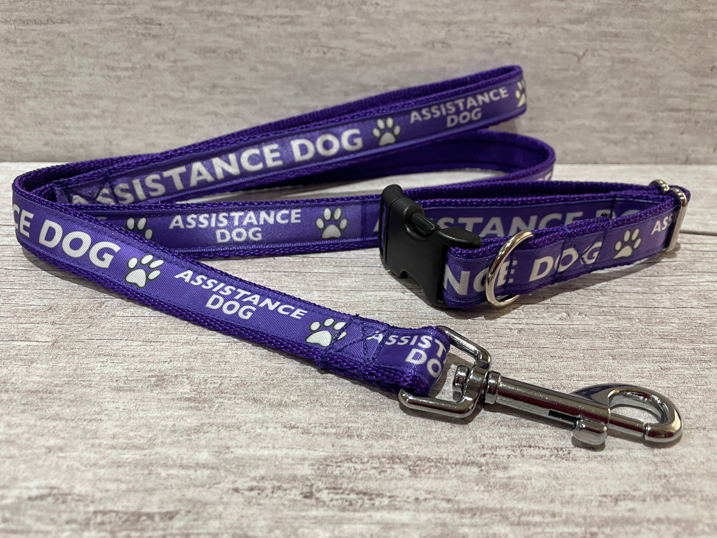 Assistance Dog Ribbon Dog Lead/Leash - View 8