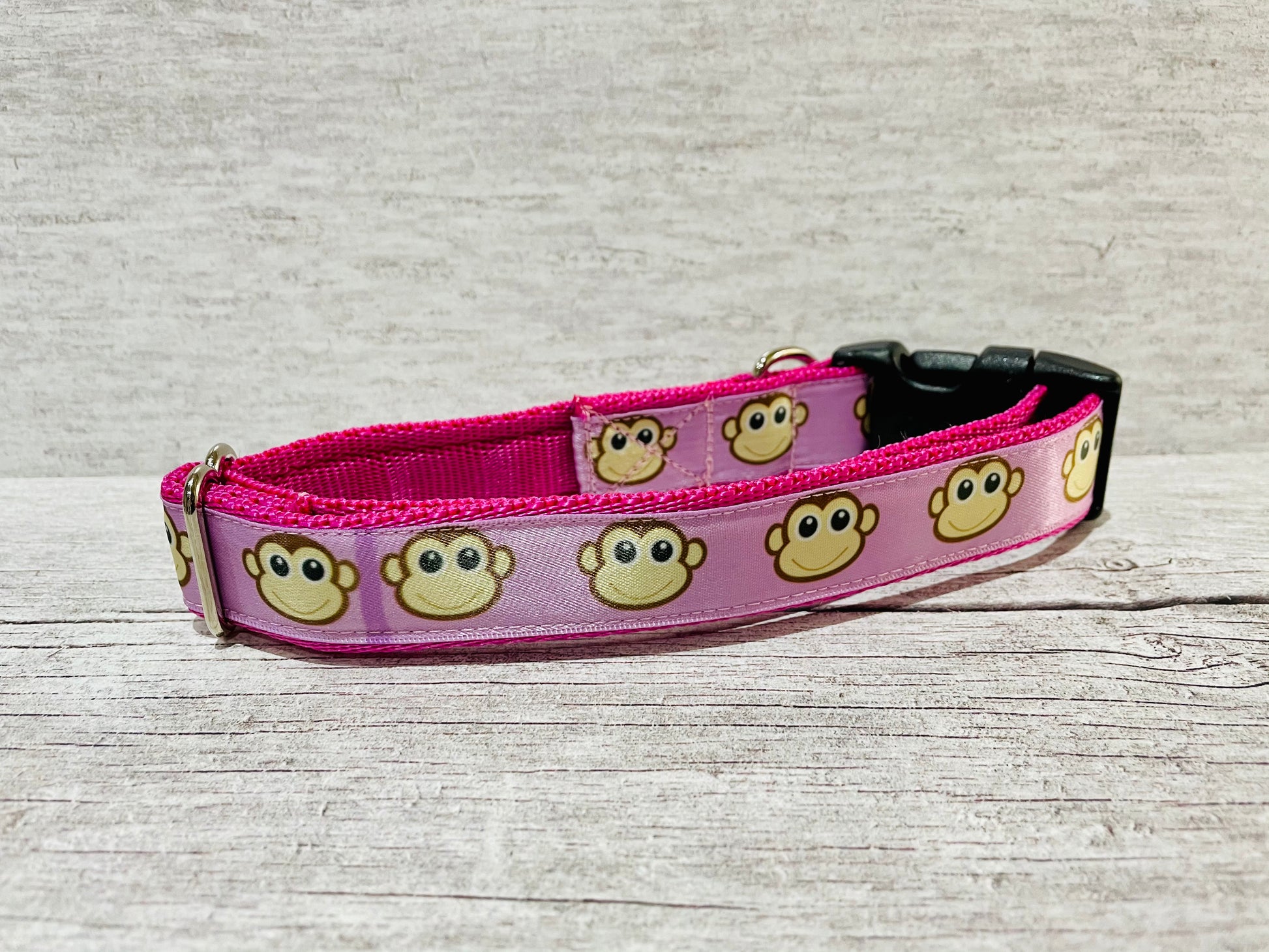 Monkey Animal Face Dog Collar - View 10 | Dottie's Pet Boutique