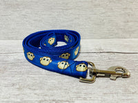 Monkey Ribbon Lead - Any Colour