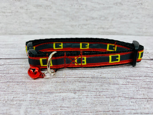 Santa Belt Father Christmas Xmas Kitten/Cat Collar