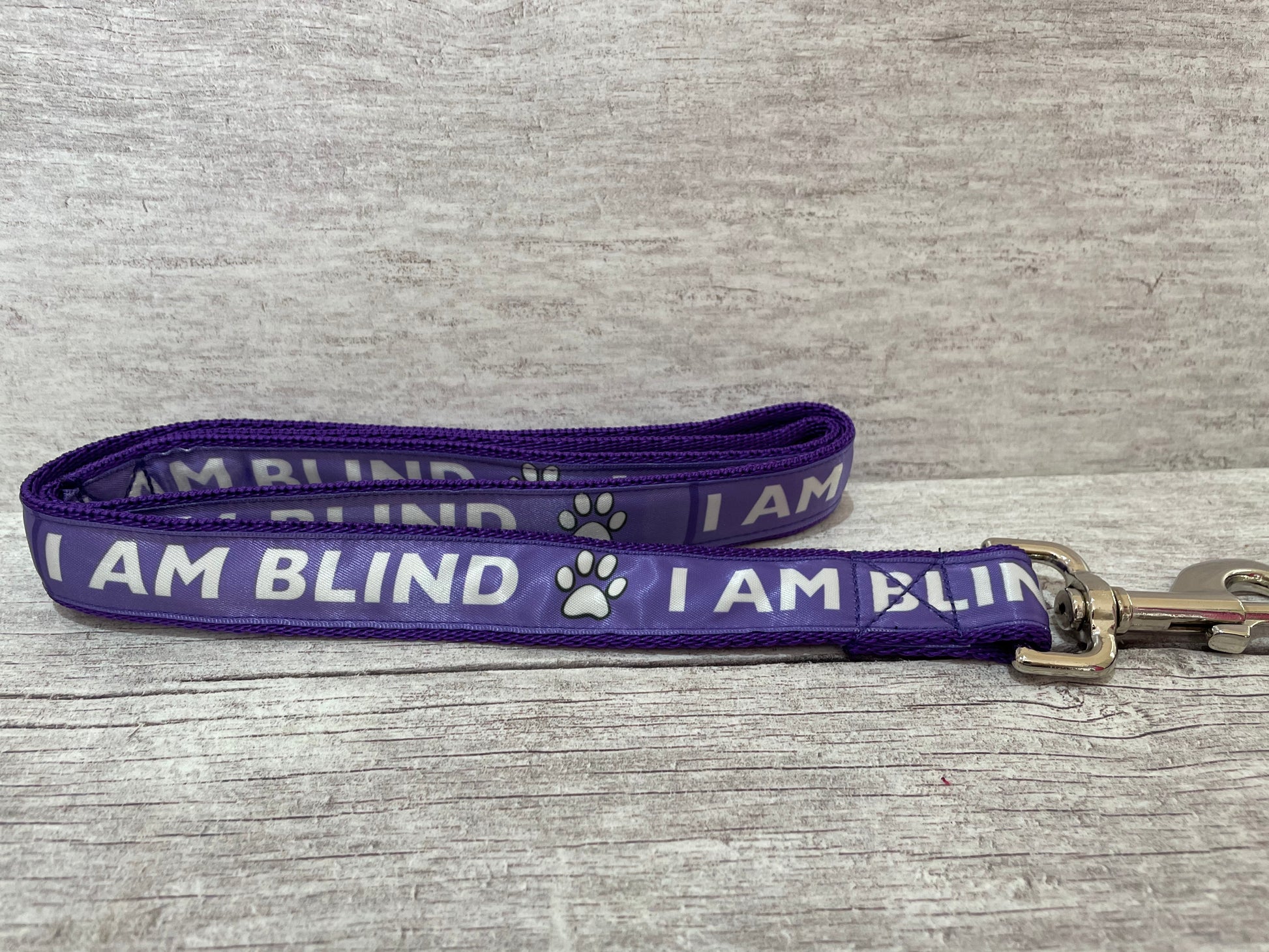 I am Blind Dog Alert Dog Collar - View 8 | Dottie's Pet Boutique