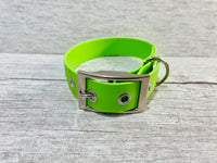 Pale Green Biothane Waterproof Dog Collar