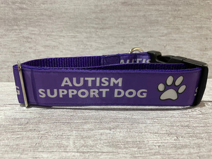 Autism Support Dog Collar - View 3 | Dottie's Pet Boutique