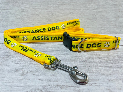 Assistance Dog Ribbon Dog Lead/Leash - View 9