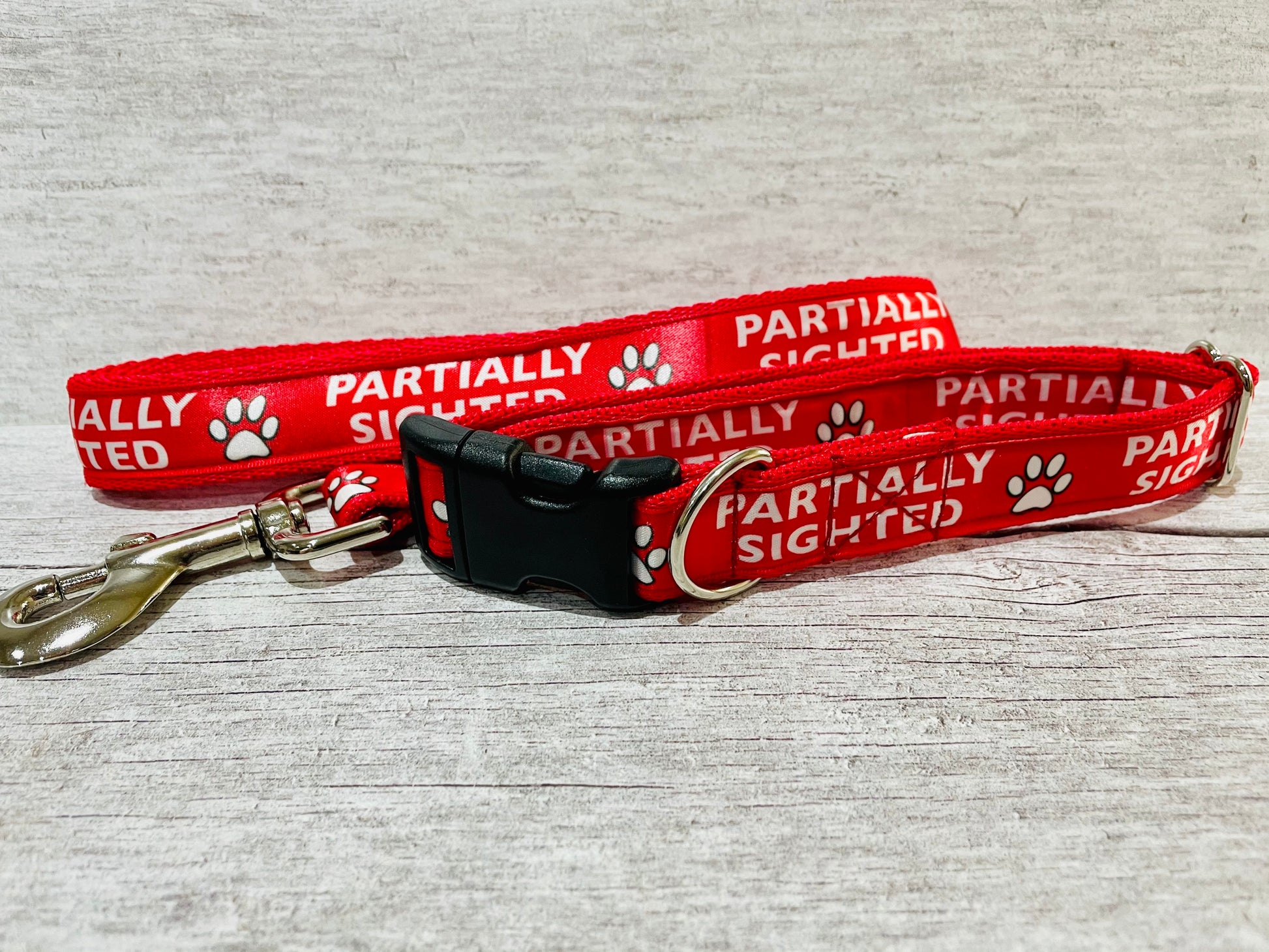 Partially Sighted Blind Alert Dog Collar - View 6 | Dottie's Pet Boutique
