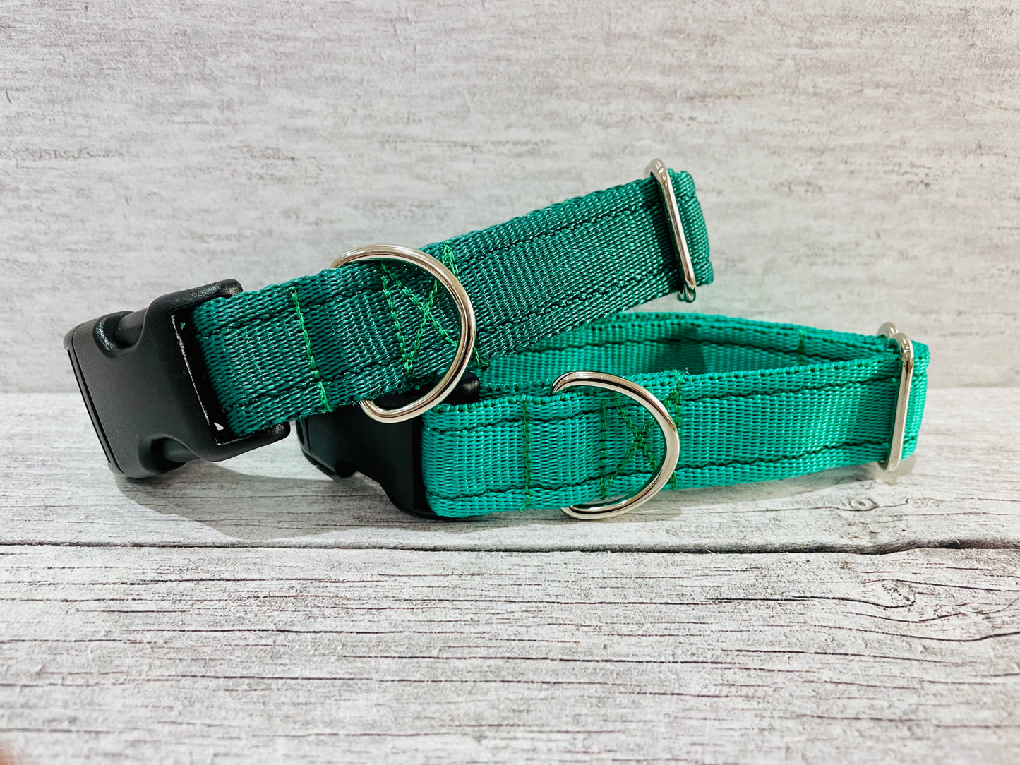 Plain Black Side Release Collar - View 5 | Dottie's Pet Boutique