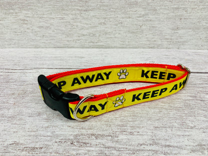 Keep Away - Alert Dog Collar - View 2 | Dottie's Pet Boutique