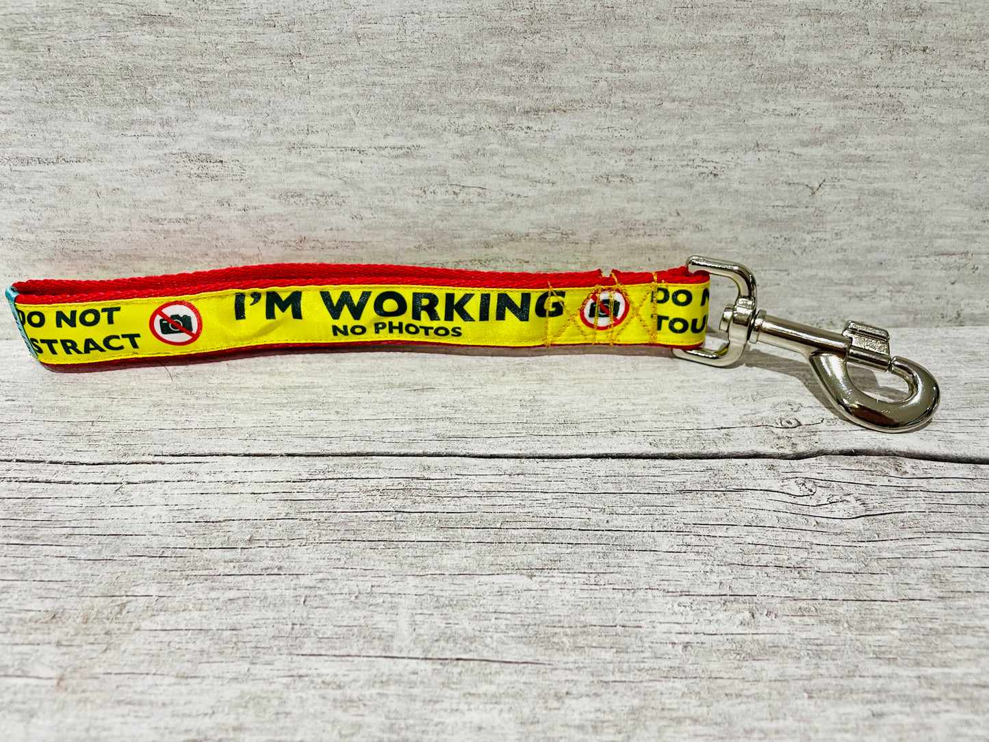 Pre-Designed Ribbon Short Control Lead - Handmade in the UK | Dottie's Pet Boutique