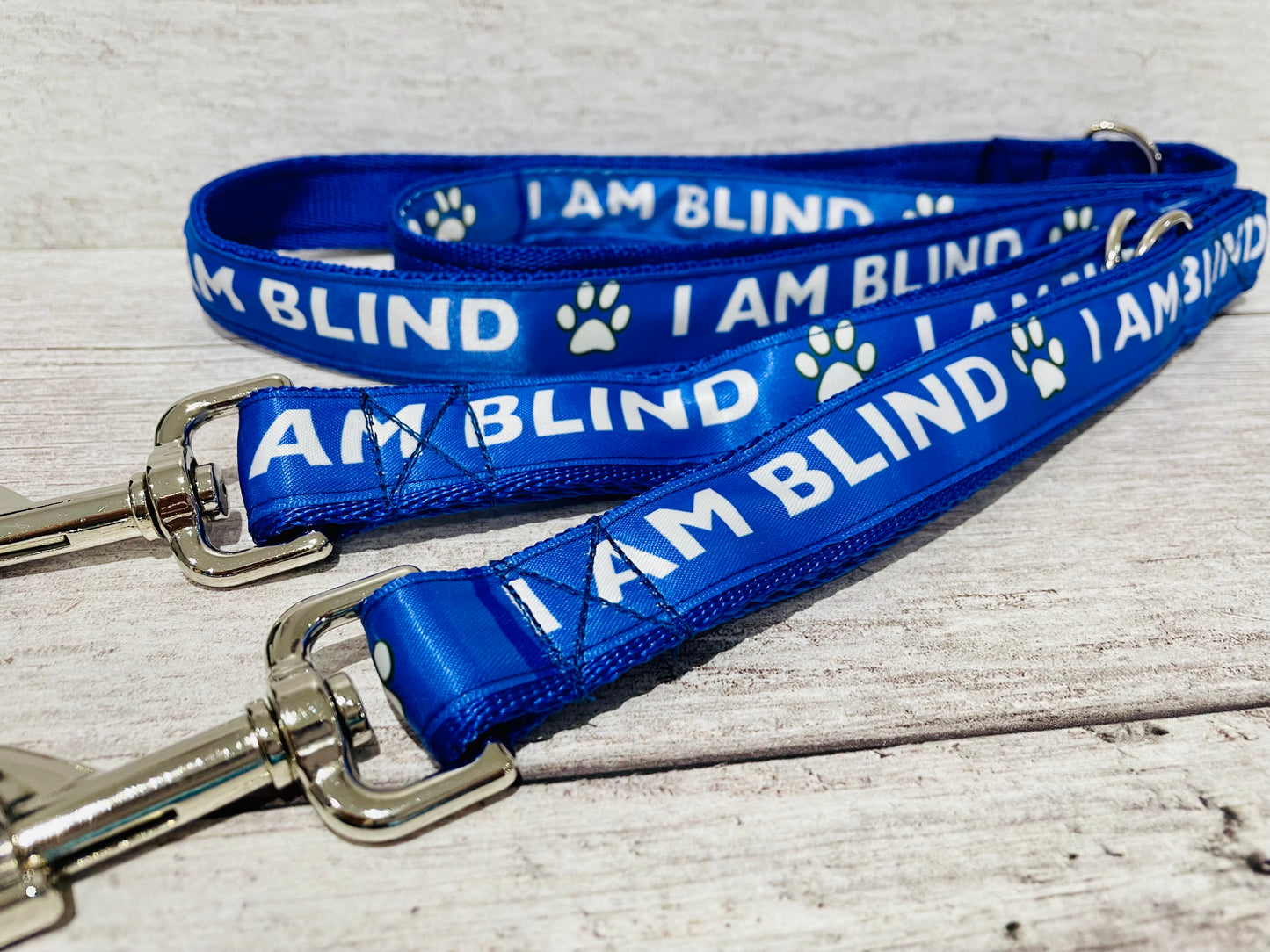 I am Blind Ribbon Dog Lead/Leash