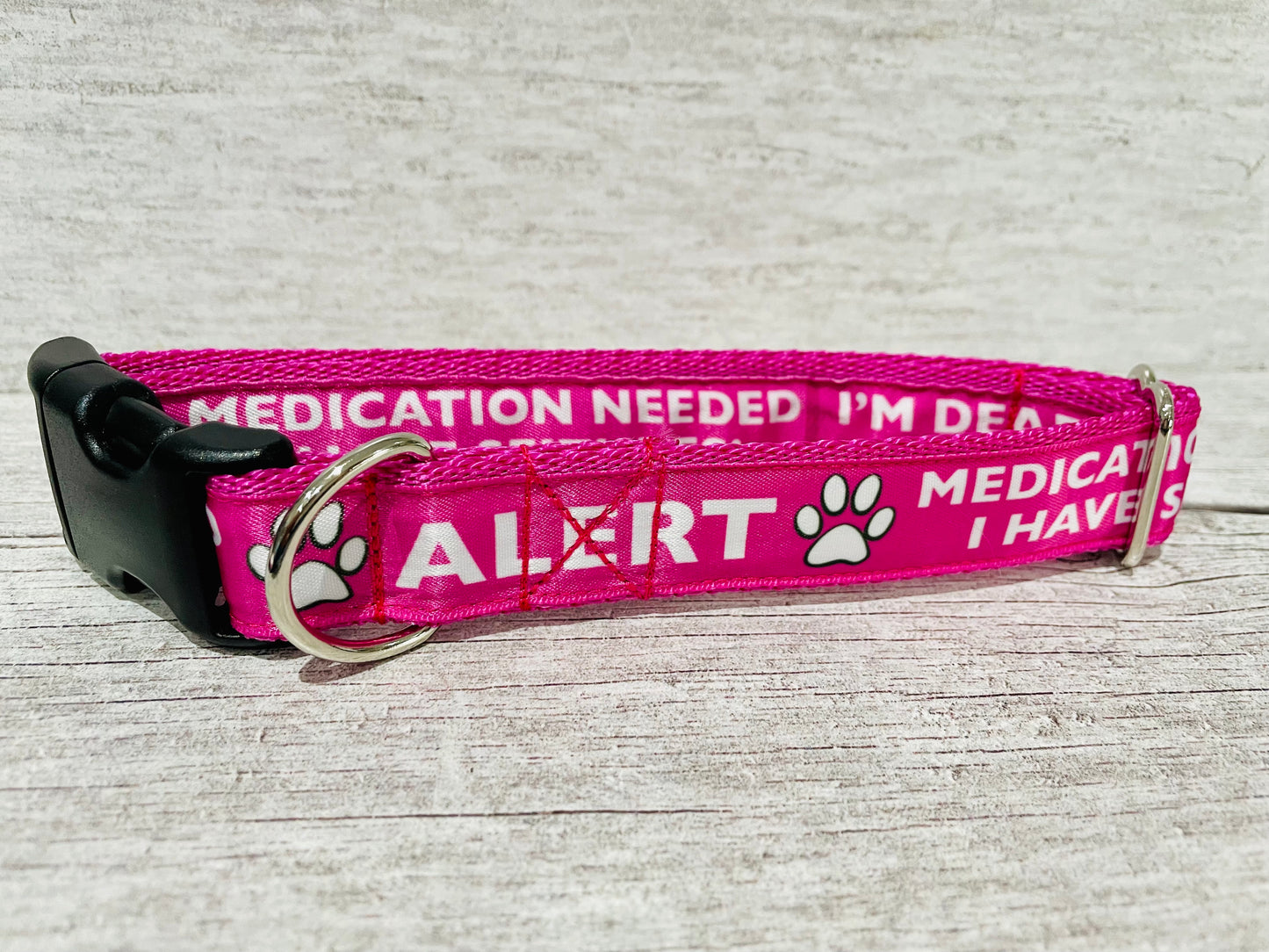 Custom Personalised Print Ribbon for Dog Collars - View 10 | Dottie's Pet Boutique