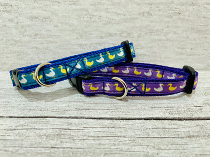Ducks Farm Animal Inspired Cat Collar - Handmade in the UK | Dottie's Pet Boutique