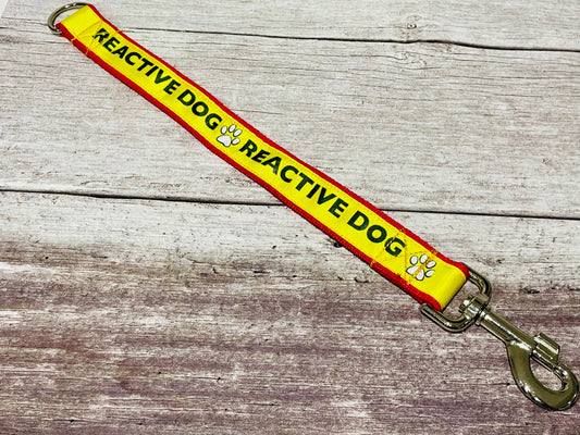 Reactive Dog Alert Short Extension Dog Lead / Leash