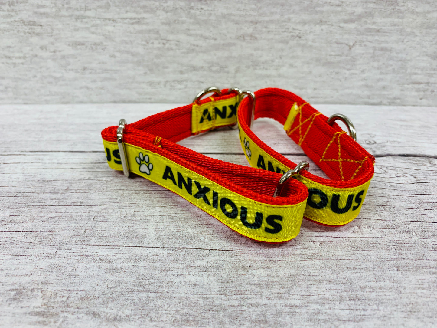 Anxious - Alert Dog Collar - View 7 | Dottie's Pet Boutique