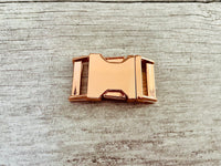Rose Gold Side Release Clip - Collar Upgrade