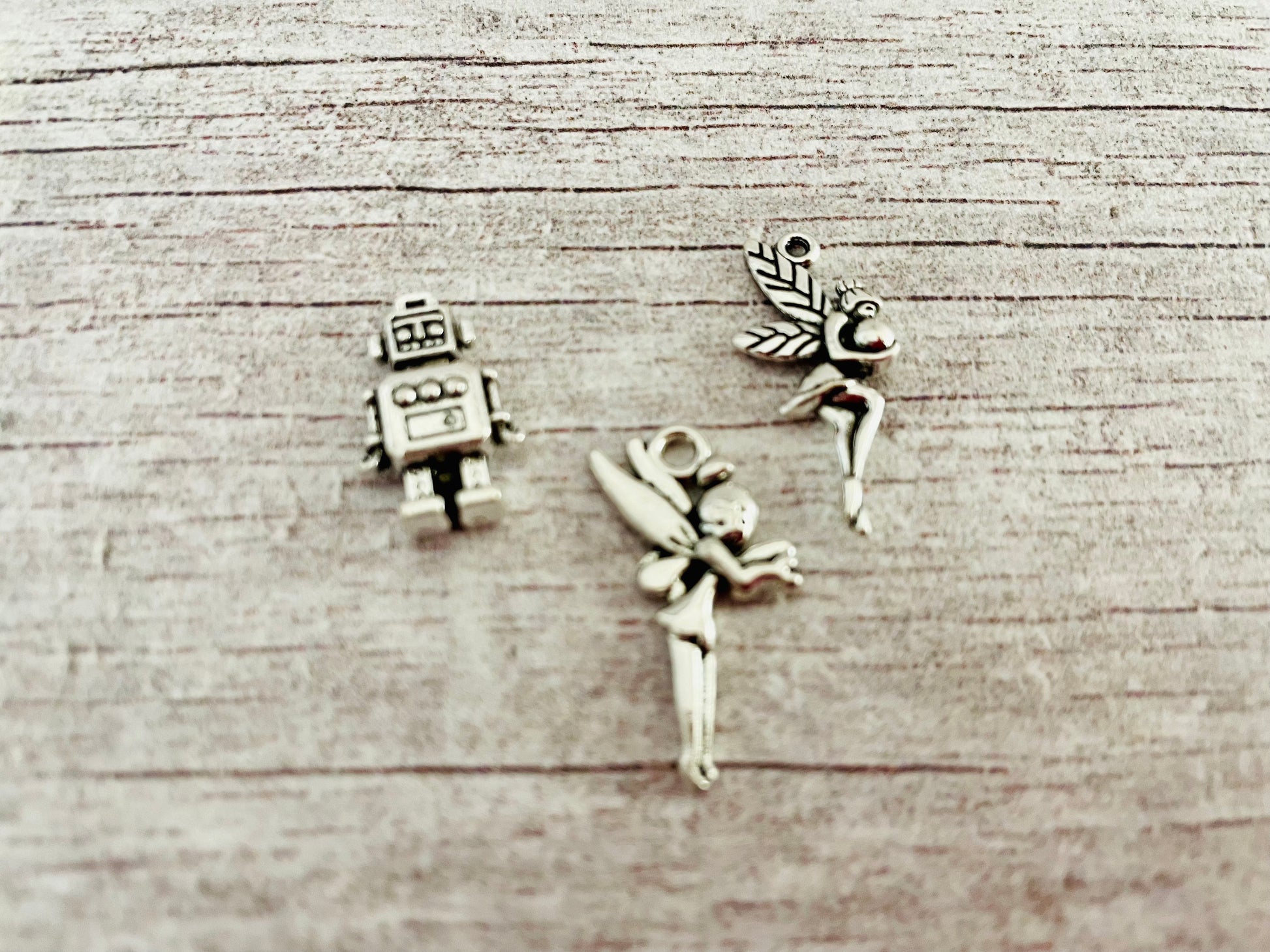 Mix 7 Charms Dog Collar Accessory - Handmade in the UK | Dottie's Pet Boutique