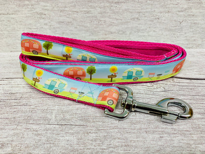 Caravan Holiday Camping Dog Collar - View 17 | Dottie's Pet Boutique