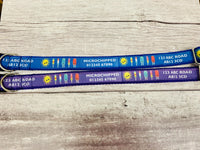Ice creams and Lollies Personalised Dogs Custom Print Ribbon Dog Collar