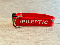 Epileptic - Medical Alert Dog Collar