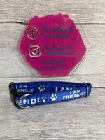 SALE - I am Friendly Dog Collar