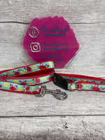 SALE - Crab Collar and Lead Set