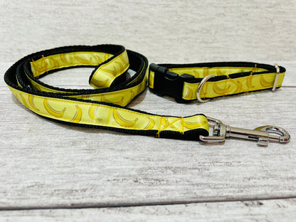 Banana Dog Collar - View 3 | Dottie's Pet Boutique