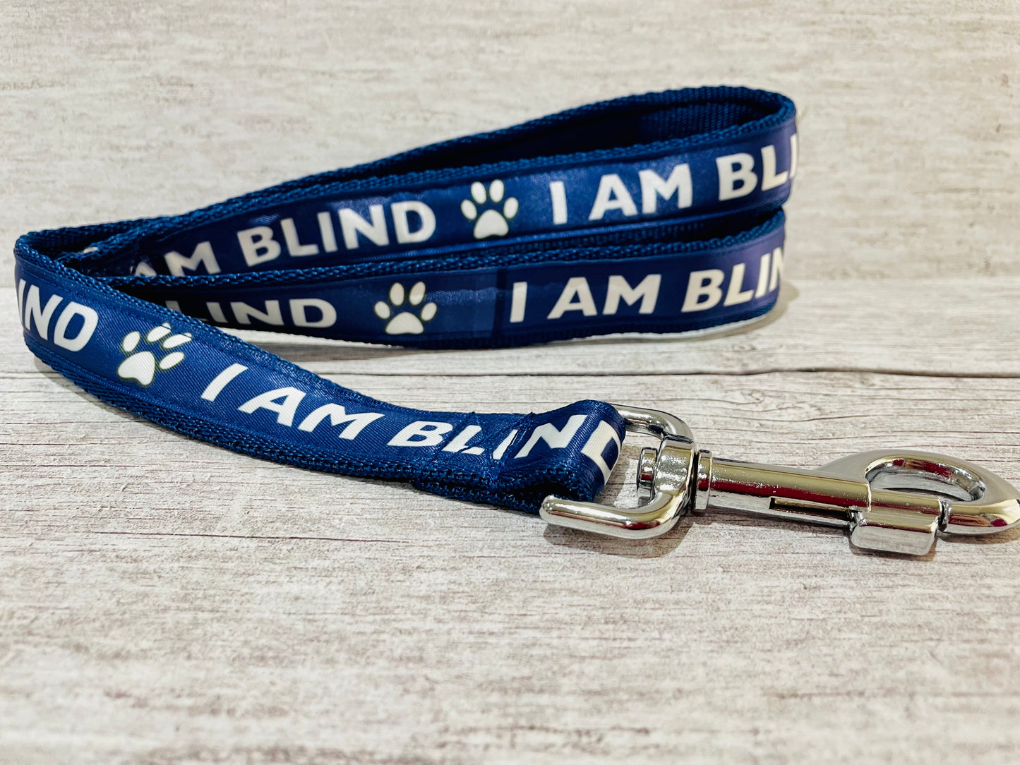 I am Blind Ribbon Dog Lead/Leash