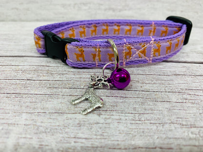 Reindeer Cat Collar - View 4 | Dottie's Pet Boutique