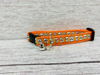 Bright colourful Skull Halloween Scary Puppy/Small Dog Collar