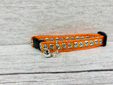 Bright colourful Skull Halloween Scary Puppy/Small Dog Collar