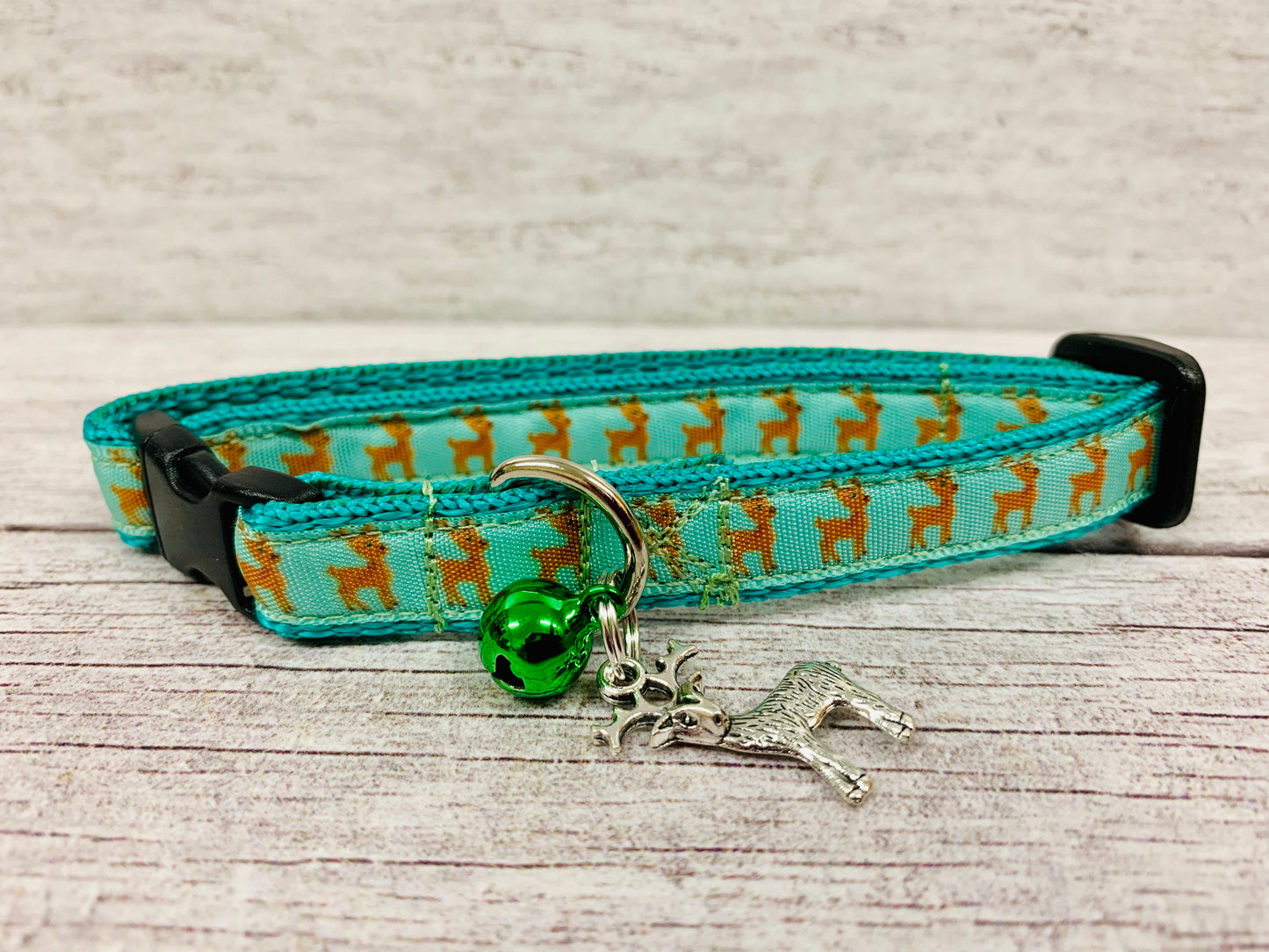 Reindeer Cat Collar - View 7 | Dottie's Pet Boutique