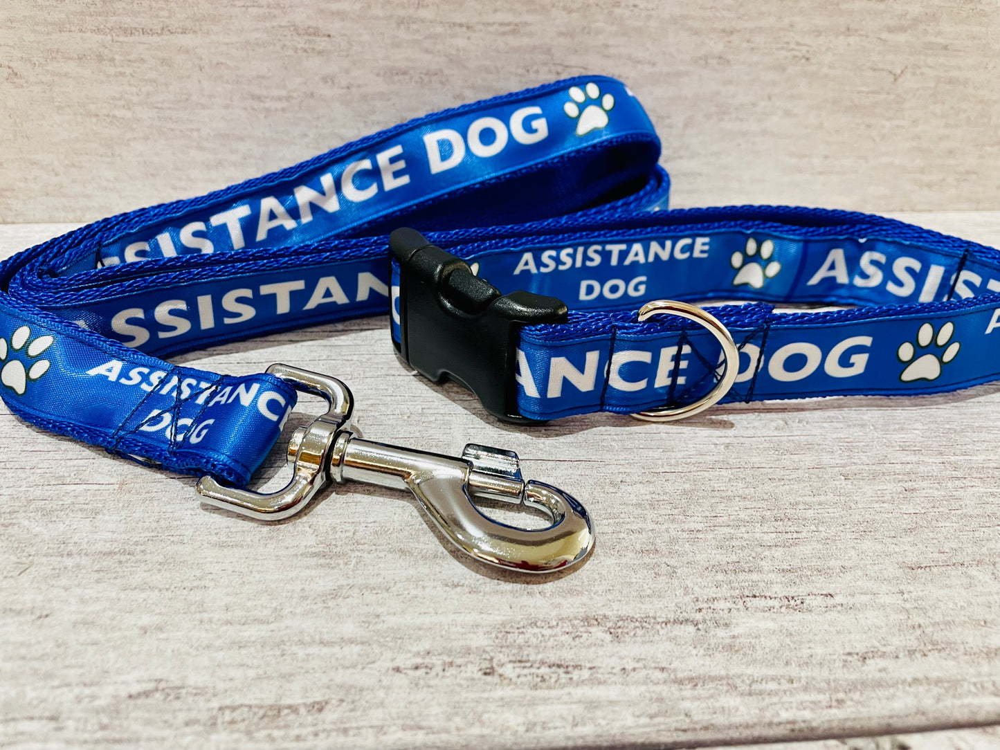 Assistance Dog Ribbon Dog Lead/Leash - View 4